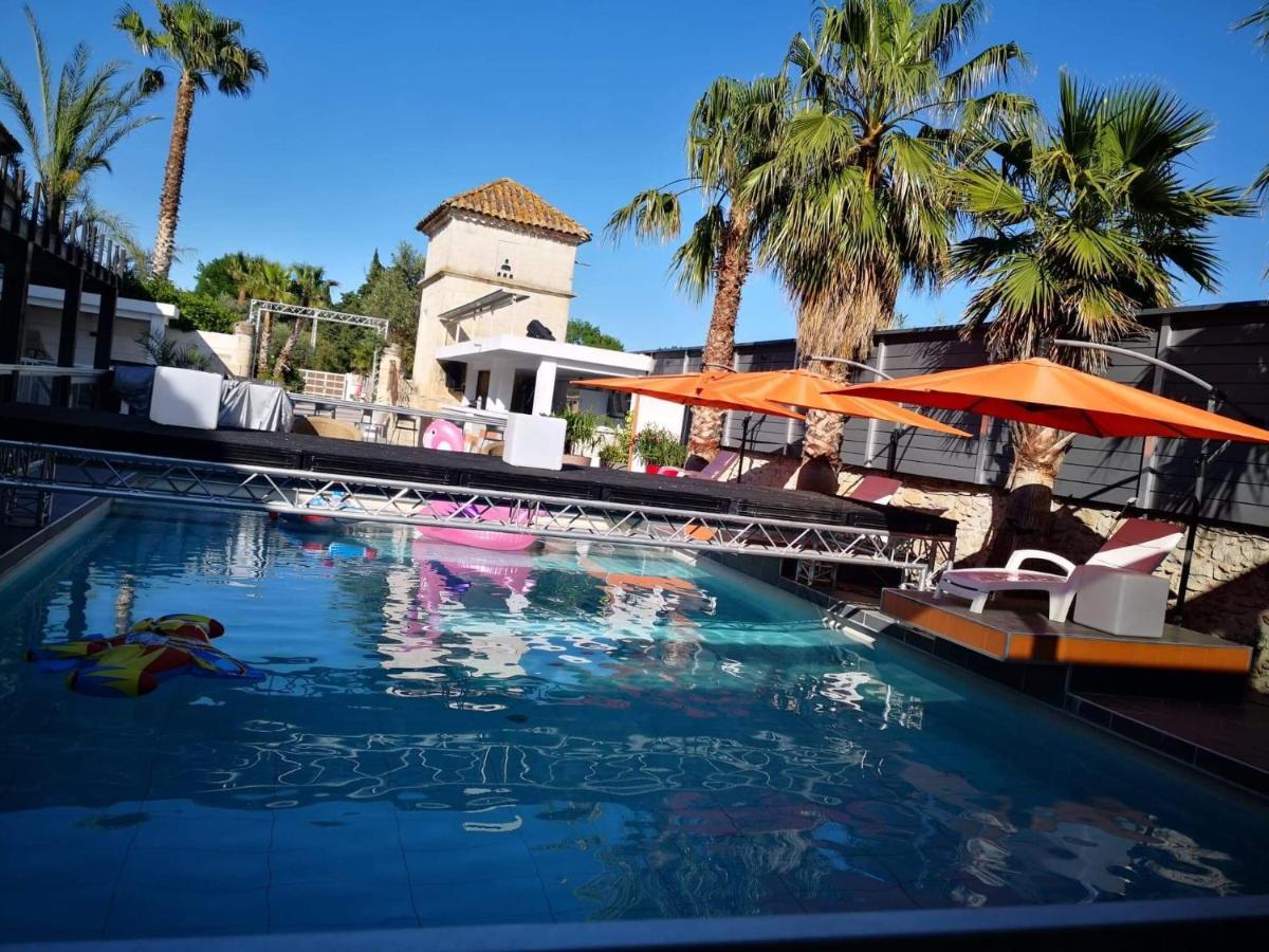 Mas La Farelle Gite, Fitness & Salle De Jeux Gratuite & Spa En Supplement Nîmes Zewnętrze zdjęcie